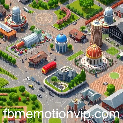 The Virtual World of Simulation Games: Exploring 'fbmemotion'